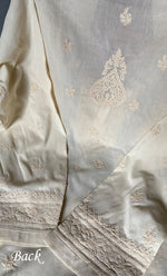 Load image into Gallery viewer, Men's Lucknowi Handcrafted Cotton Chikankari Kurta - HONC0303097