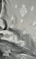 将图像加载到图库查看器中, Women's Lakhnavi Handcrafted Unstitched Cotton Chikankari Suit Material - HONC0264452