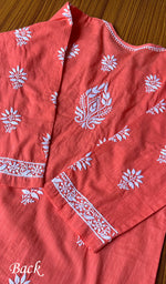 将图像加载到图库查看器中, Women's Lucknowi Handcrafted Cotton Chikankari Kurti - HONC0301068