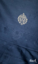 Load image into Gallery viewer, Lucknowi Handcrafted Maheshwari Mul Chanderi Chikankari Unstitched Men's Kurta Fabric - HONC0274612