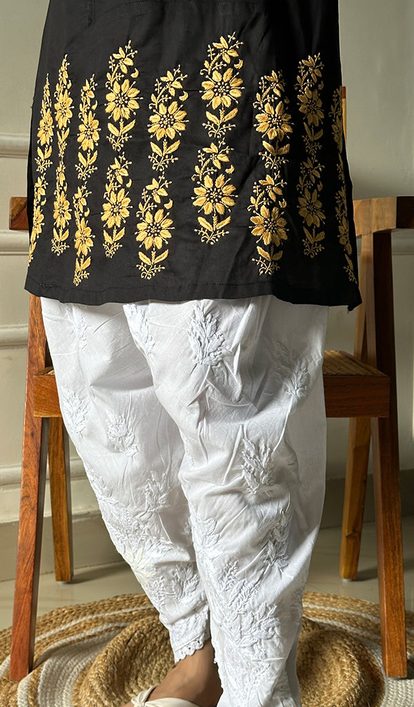 Women's Lucknowi Handcrafted Cotton Chikankari Top - HONC0297385
