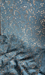 将图像加载到图库查看器中, Women's Lakhnavi Handcrafted Viscose Georgette Chikankari Full Suit Material - HONC0277001