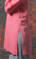 将图像加载到图库查看器中, Women's Lucknowi Handcrafted Viscose Georgette Chikankari Top - HONC0327546