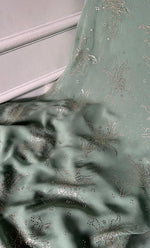 Load image into Gallery viewer, Women's Lucknowi Handcrafted Viscose Georgette Unstitched Chikankari Suit Material - HONC0336848