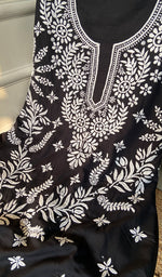 将图像加载到图库查看器中, Aashi Women's Lakhnavi Handcrafted Modal Cotton Chikankari Suit Material - HONC0275953