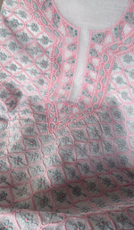 Load image into Gallery viewer, Nida Women's Lakhnavi Handcrafted Cotton Chikankari Suit Material - HONC0291816