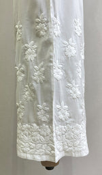 Load image into Gallery viewer, Women's Lakhnavi Handcrafted Cotton Chikankari Palazzo - HONC0158828