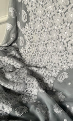 Load image into Gallery viewer, Women's Lucknowi Handcrafted Faux-Georgette Chikankari Suit Material - HONC0274416