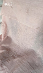 将图像加载到图库查看器中, Women's Lakhnavi Handcrafted Mul Chanderi Unstitched Chikankari Full Suit Material - HONC0314655