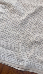 将图像加载到图库查看器中, Women's Lakhnavi Handcrafted Cotton Chikankari Kurti - HONC0273804