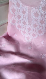 Load image into Gallery viewer, Farah Women's Lakhnavi Handcrafted Unstitched Cotton Chikankari Suit Material - HONC0298920