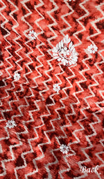 Load image into Gallery viewer, Women's Lakhnavi Handcrafted Cotton Chikankari Unstitched Kurti Fabric - HONC0268849