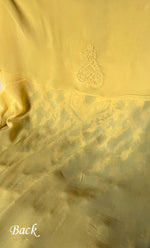 将图像加载到图库查看器中, Lucknowi Handcrafted Viscose Georgette Chikankari Unstitched Men's Kurta Fabric - HONC0282441`