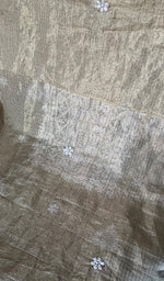 将图像加载到图库查看器中, Naaz Women's Lucknowi Handcrafted Kota Chanderi Chikankari UnStitched Kurta And Dupatta Set - HONC0250376