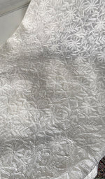 Load image into Gallery viewer, Eesha Women's Lucknowi Handcrafted Kota Cotton Chikankari Unstitched Kurta And Dupatta Set - HONC0348961