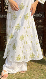 Load image into Gallery viewer, Gulshan Women's Lucknowi Handcrafted Cotton Chikankari Kurti - HONC0159624