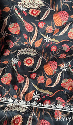 Load image into Gallery viewer, Women's Lakhnavi Handcrafted Cotton Chikankari Unstitched Kurti Fabric - HONC0268836