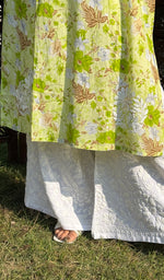 Load image into Gallery viewer, Women's Lucknowi Handcrafted Rayon Chikankari Palazzo - HONC0254899