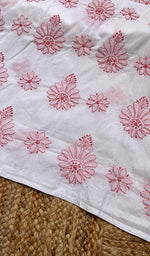 将图像加载到图库查看器中, Women's Lucknowi Handcrafted Cotton Chikankari Kurti - HONC0273989