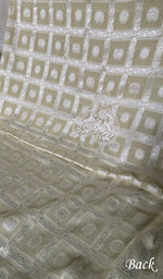 Load image into Gallery viewer, Aarya Lucknowi Handcrafted Cotton Unstitched Chikankari Unstitched Unisex Kurta Fabric - HONC0335275