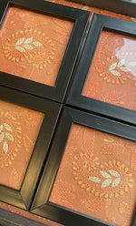 Load image into Gallery viewer, Chikankari Tray with Four Coasters - HONC0238658