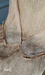 Load image into Gallery viewer, Women's Lakhnavi Handcrafted Mul Chanderi Semi - Stitched Kurta And Dupatta Set- HONC0310230