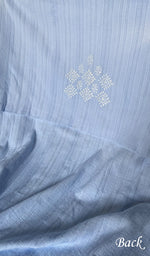 将图像加载到图库查看器中, Aarya Lucknowi Handcrafted Cotton Unstitched Chikankari Unstitched Unisex Kurta Fabric - HONC0786054