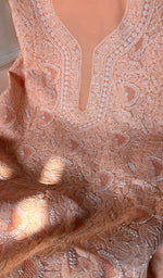 Load image into Gallery viewer, Alayna Women's Lakhnavi Handcrafted Unstitched Cotton Chikankari Suit Material - HONC0294560