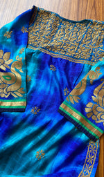 将图像加载到图库查看器中, Women's Lakhnavi Handcrafted Cotton Chikankari Kurti - NC041608