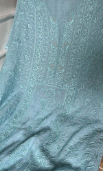 将图像加载到图库查看器中, Women's Lakhnavi Handcrafted Mul Chanderi Unstitched Kurta And Dupatta Set - HONC0294444