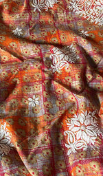 Load image into Gallery viewer, Alveena Women's Lakhnavi Handcrafted Cotton Chikankari Suit Material- HONC0251559