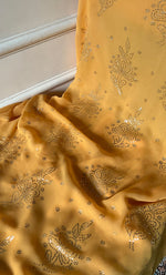 Load image into Gallery viewer, Women's Lucknowi Handcrafted Viscose Georgette Unstitched Chikankari Suit Material - HONC0336843