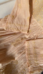 将图像加载到图库查看器中, Womens Lakhnavi Handcrafted Mul Chanderi
