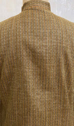 Load image into Gallery viewer, Men's Lucknowi Handcrafted Cotton Chikankari Kurta - HONC0433