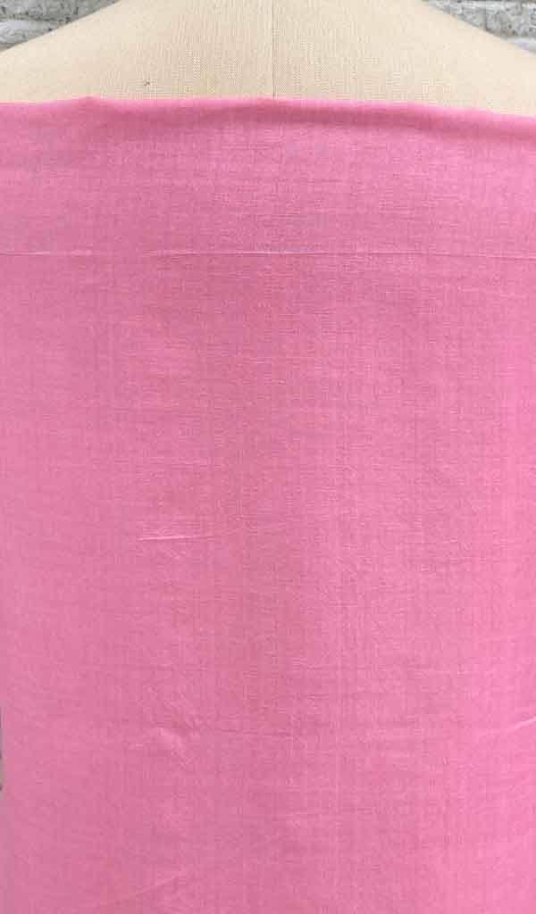 Lucknowi Handcrafted Munga Silk Chikankari Unstitched Men's Kurta Fabric - HONC017976