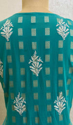 Load image into Gallery viewer, Women's Lakhnavi Handcrafted Cotton Chikankari Top - HONC056111