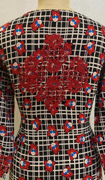 Load image into Gallery viewer, Women's Lakhnavi Handcrafted Crepe Chikankari Top - HONC067296