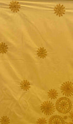 Load image into Gallery viewer, لکھنوی دستکاری کاٹن چکنکاری ٹیبل کور - HONC041222