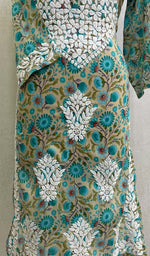 Load image into Gallery viewer, Zainish Women's Lucknowi Handcrafted Mul Cotton Chikankari Kurti - HONC0135929