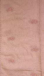 Load image into Gallery viewer, Women's Lakhnavi Handcrafted Chanderi Silk Chikankari Dupatta - Honc0116508