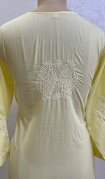 Load image into Gallery viewer, Mantasha Women's Lucknowi Handcrafted Cotton Chikankari Kurti - HONC0135342