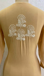 Load image into Gallery viewer, Women's Lucknowi Handcrafted Modal Cotton Chikankari Kurti - HONC0137386