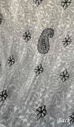 将图像加载到图库查看器中, Women's Lucknowi Handcrafted Faux-Georgette Chikankari Suit Material - HONC0277977