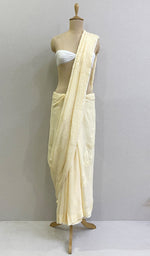 Load image into Gallery viewer, Women&#39;s Lakhnavi Handcrafted Chanderi Silk Chikankari Full Suit Material - HONC0165490
