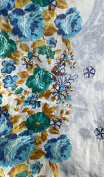 将图像加载到图库查看器中, Women's Lakhnavi Handcrafted Cotton Chikankari Unstitched Kurti Fabric - HONC0284347