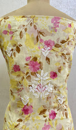 Load image into Gallery viewer, Women's Lakhnavi Handcrafted Mul Cotton Chikankari Kurta And Dupatta Set- HONC0157639