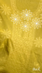 将图像加载到图库查看器中, Hera Women's Lakhnavi Handcrafted Cotton Chikankari Suit Material - HONC0275055