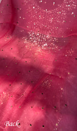 将图像加载到图库查看器中, Marifa Women's Lakhnavi Handcrafted Pure Organza Chikankari Unstitched Kurta And Dupatta Set- HONC0301641