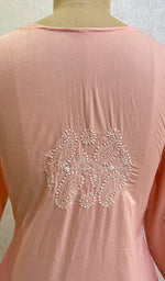 Load image into Gallery viewer, Sufiyani Women's Lucknowi Handcrafted Mul Cotton Chikankari Kurti - HONC0161329