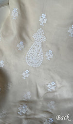 Load image into Gallery viewer, Alina Women's Lakhnavi Handcrafted Cotton Chikankari Suit Material - HONC0284908